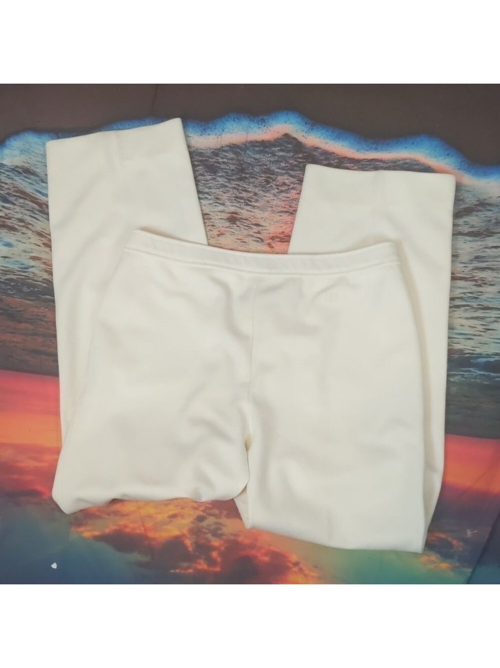 Givenchy sport cream pants size 16